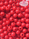 BOLA LEITOSA VERMELHO 08MM COM 30 GRAMAS