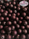 BOLA EMBORRACHADA BROWN 10MM COM 30 GRAMAS