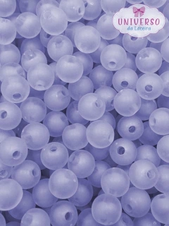 BOLA FOSCA LILÁS COM FURO COM 20 GRAMAS