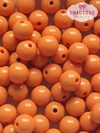 BOLA LEITOSA LARANJA 08MM COM 30 GRAMAS