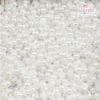 MEIA PEROLA LISA BRANCO DE 6MM COM 10G