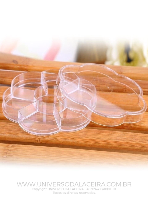 CAIXA FLORZINHA ACRÍLICO À UNIDADE