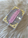 CAIXA ORGANIZADORA LUXO PERSONALIZADA 2,5 X 13 X 18,1 CM CRISTAL