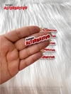 APLIQUE EM ACRÍLICO COM LOGO ESCOLAR PERSONALIZADO COM 10 UNIDADES, 3,5CM