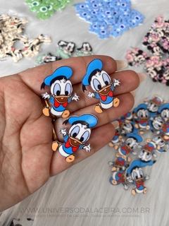 Aplique em acrílico Pato Donald - O par