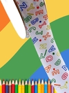 Fita de Gorgorão Yama Letras Coloridas - O Metro