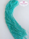 FIO DE CRISTAL VERDE TIFFANY CHICLETE 8MM