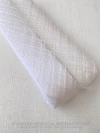 fita crinol branco trabalhada 45mm o metro