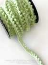 Fita Pompom 10mm para Acabamento Verde Bebê - Metro