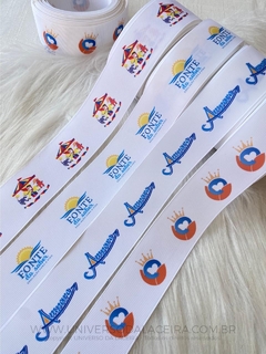 FITA PERSONALIZADA COM A LOGO QUE DESEJAR O METRO