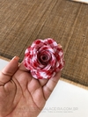 Flor de Tecido - Tema São João - Vermelho - Disponível em 2 Tamanhos