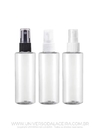 Frasco PET 100ml Cilíndrico com Válvula Spray para Perfume