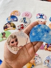 APLIQUE DE ACRÍLICO ORELHINHAS ELSA DA FROZEN