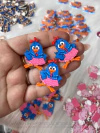 Aplique em acrílico Galinha Pintadinha - O Par