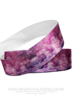 FITA DE GORGURÃO COM ESTAMPA DE TIE DYE - Metro