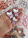 Aplique em acrílico Hello Kitty - O par