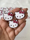 Aplique em acrílico Hello Kitty - O par
