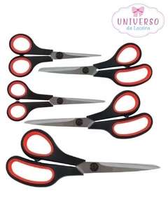 KIT 5 TESOURAS LANMAX 14, 17, 19,5, 21,5 E 25CM