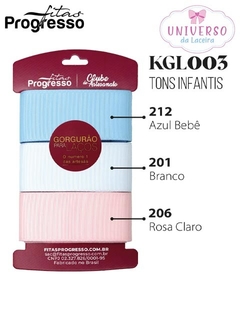 KIT TONS INFANTIS 3 METROS DE CADA COR