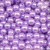 PÉROLA TAMANHO 8MM LILAS COM FURO COM 30 GRAMAS