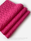 Lonita Couro Ecológico Diamond Luxo Pink 25x40
