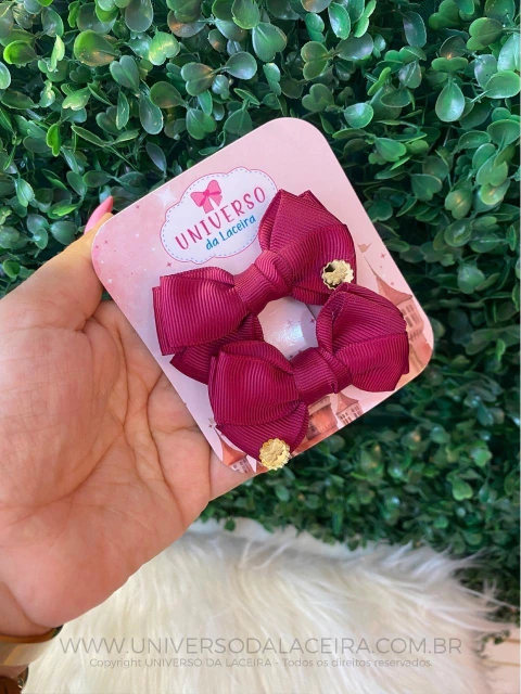 LAÇO PERSONALIZADO MARSALA DUPLINHA - comprar online