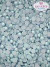 MEIA PEROLA LISA AZUL BEBÊ DE 4MM COM 10G