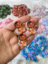 Aplique em acrílico Moana Baby - O Par