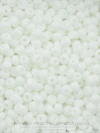 MIÇANGÃO NA COR BRANCO DE VIDRO 3,6MM COM 20 GRAMAS
