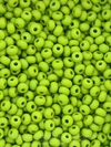 MIÇANGÃO NA COR VERDE NEON DE VIDRO 3,6MM COM 20 GRAMAS