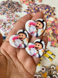 Aplique em acrílico MINIONS AGNES O PAR