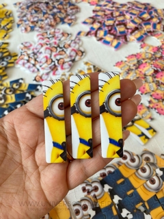 Aplique HAIR CLIP em acrílico MINIONS a unidade