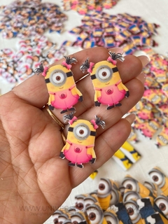Aplique em acrílico MINIONS AGNES O PAR
