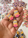 Aplique em acrílico MINIONS AGNES O PAR