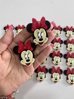 Aplique em Acrílico Minnie - 4cm - comprar online