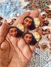 Aplique em acrílico MOANA O PAR
