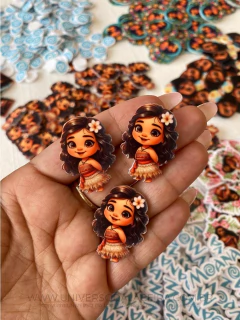 Aplique em acrílico MOANA O PAR