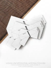 GABARITO LAÇO BOUTIQUE GEOMETRICO MDF KIT COM 3 PEÇAS