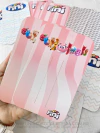 TAG PERSONALIZADO PARA LAÇOS TEMA FINI 9X10CM COM 10 UND 240G - comprar online