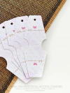 TAG PERSONALIZADO PARA PULSEIRA/TIARA 13 X 4,8CM COM 10 UND 300G