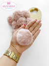 POMPOM DE PELUCIA ROSÊ 5CM À UNIDADE