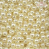 PÉROLA TAMANHO 6MM BRANCO PEROLA COM FURO (30 GRAMAS)