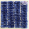 POMPOM BIGODINHO DE PELUCIA AZUL CELESTE 7X3CM A À UNIDADE