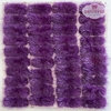POMPOM BIGODINHO DE PELUCIA ROXO 7X3CM A À UNIDADE