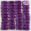 POMPOM BIGODINHO DE PELUCIA ROXO 7X3CM A À UNIDADE