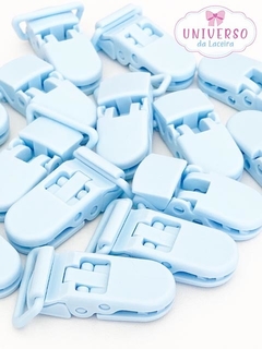 PRENDEDOR PARA CHUPETA AZUL BEBÊ