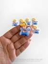 APLIQUE EM ACRÍLICO PRINCESA CINDERELLA, 4 cm