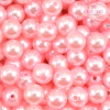 PÉROLA TAMANHO 0MM ROSA BEBÊ COM FURO (30 GRAMAS)