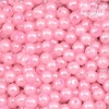 PÉROLA TAMANHO 6MM ROSA BEBÊ COM FURO (30 GRAMAS)