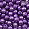 PÉROLA TAMANHO 0MM ROXO COM FURO (30 GRAMAS)